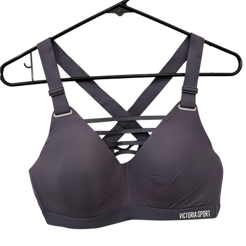 Victoria Sport Strappy Sports Bra Crisscross Back 36B